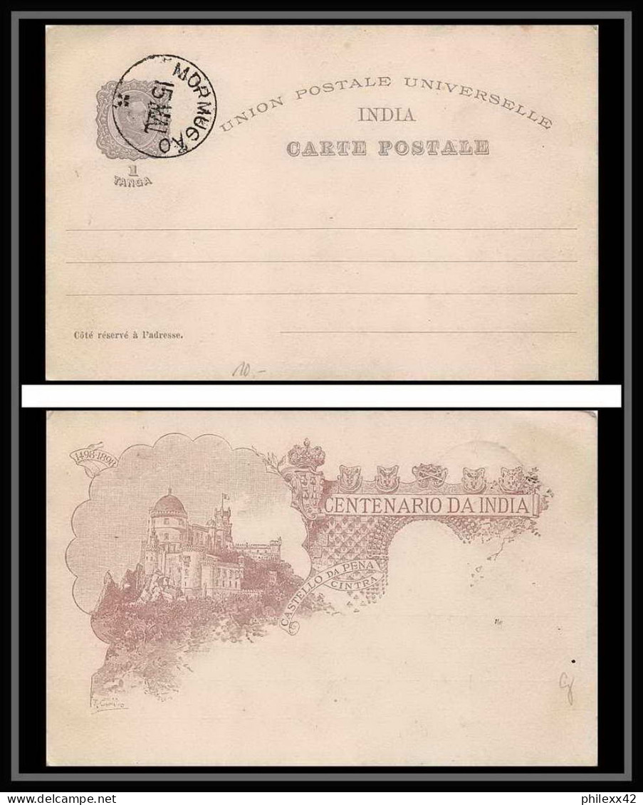 1980/ Inde India PORTUGUESA Entier Stationery Carte Postale (postcard) N°8 VASCO DE GAMMA 1 Tanga - India Portoghese