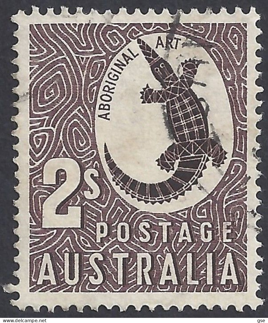 AUSTRALIA 1956 - Yvert 229° - Coccodrillo | - Usados