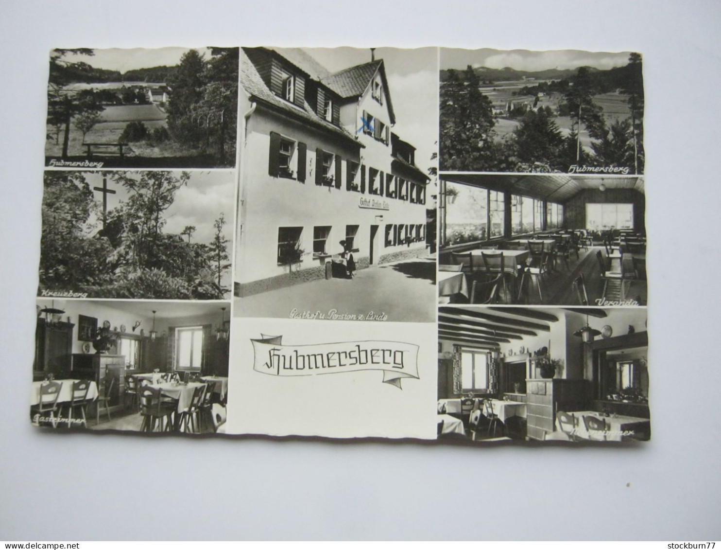HERSBRUCK , Hubmersberg Gasthof ,   Schöne Karte Um 1960 - Hersbruck