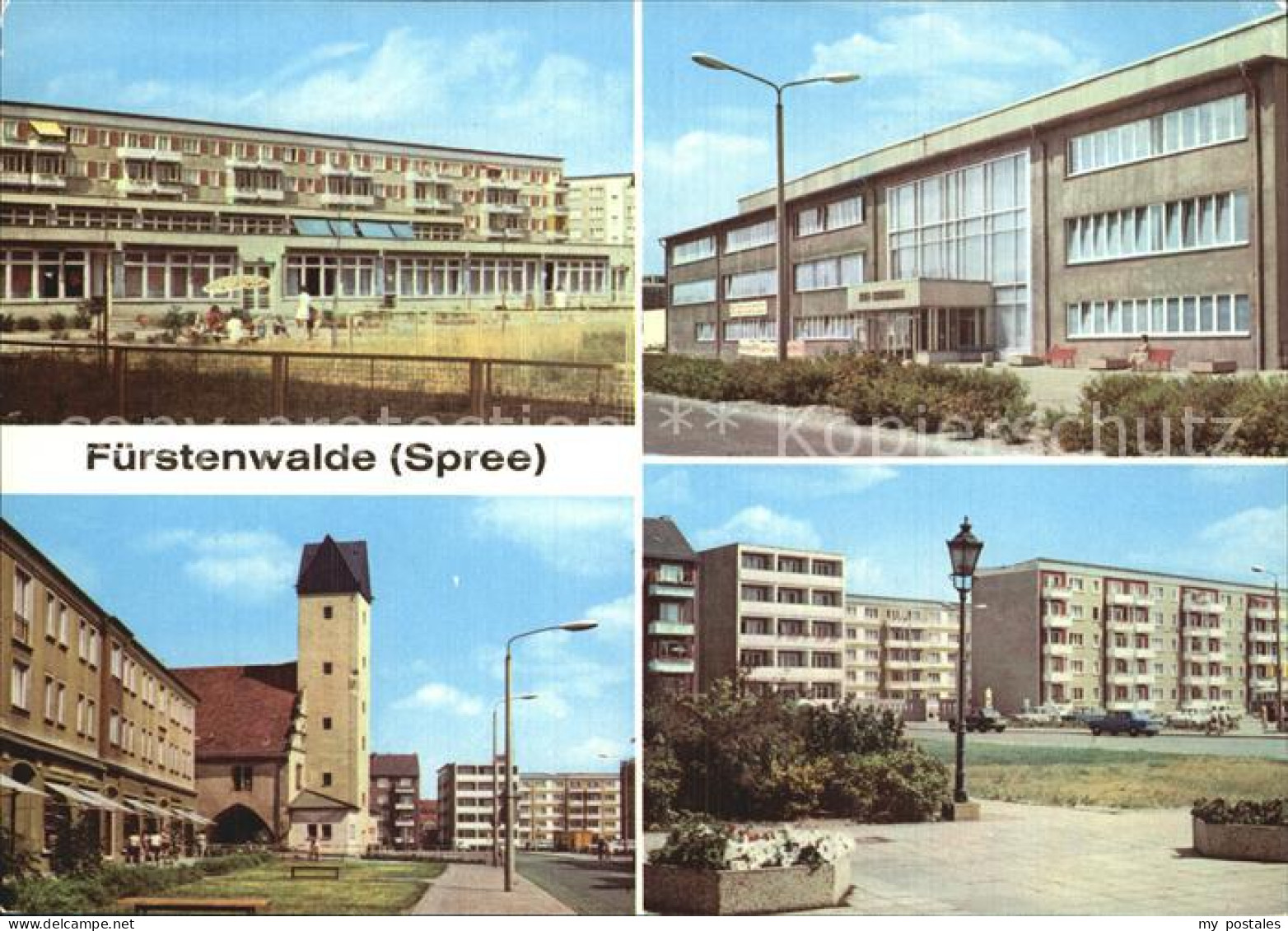 72551340 Fuerstenwalde Spree Spree-Schwimmhalle Muehlenstrasse  Fuerstenwalde - Fürstenwalde