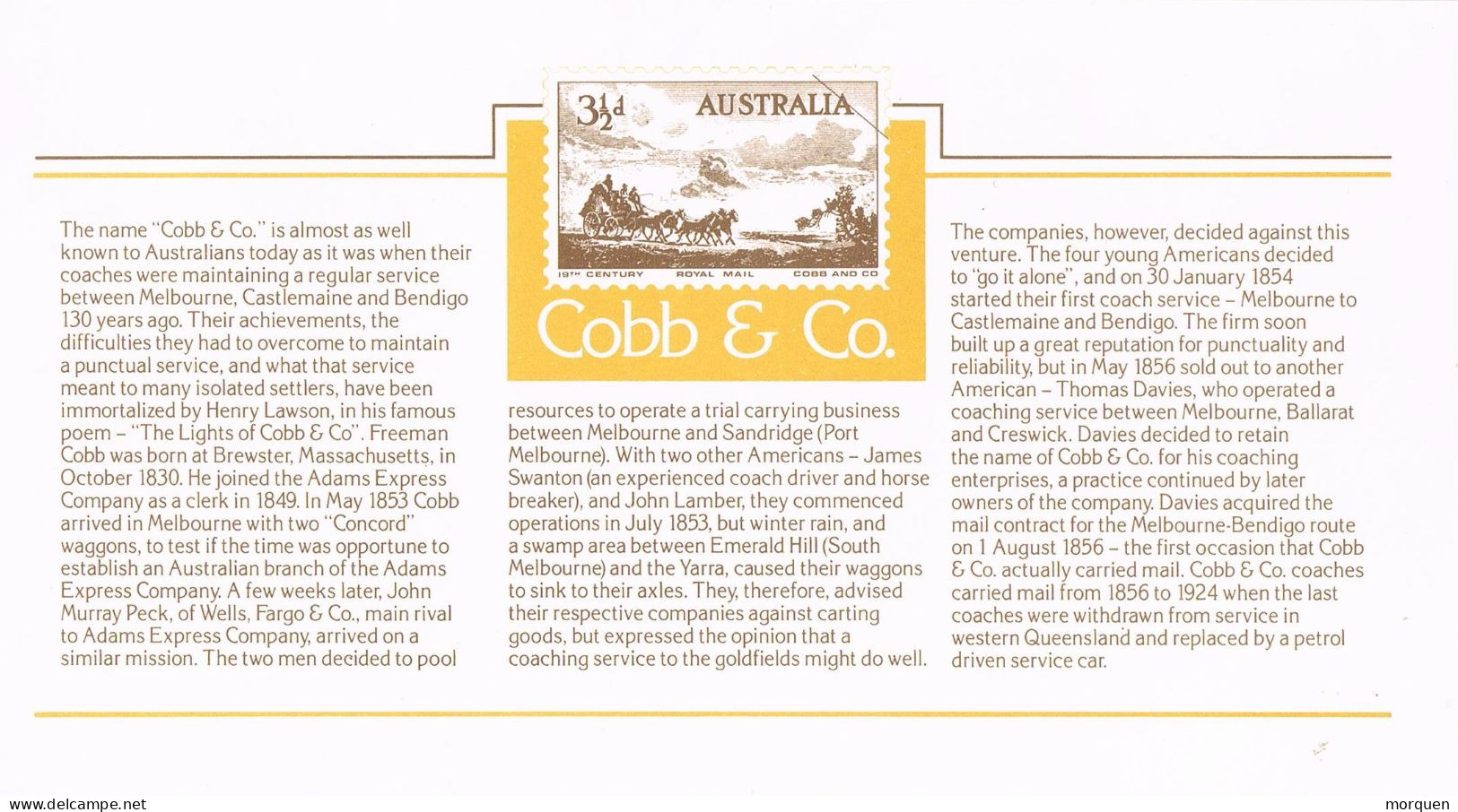 53959. Carta MELBOURNE (Australia) 1984. Exposicion AUSIPEX 84. Carried By Cobb An Co - Cartas & Documentos