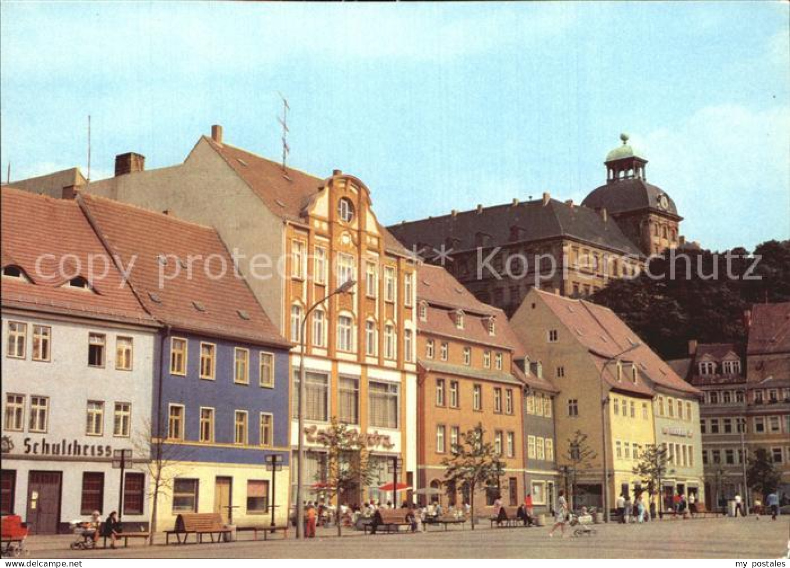 72545179 Weissenfels Saale Karl Marx Platz Schloss Neu Augustusburg Weissenfels - Weissenfels