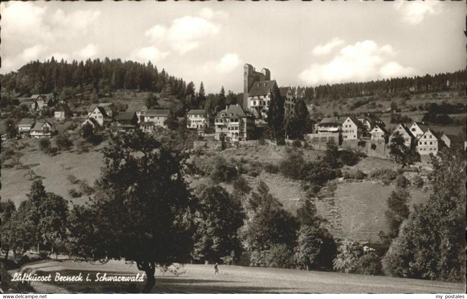 41208455 Berneck Altensteig Gesamtansicht Berneck - Altensteig