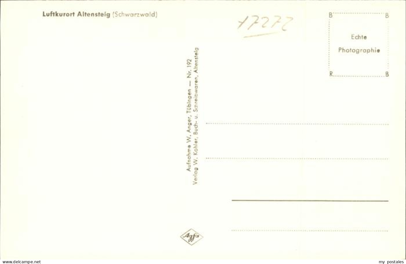 41208434 Altensteig Schwarzwald Gesamtansicht Altensteig - Altensteig