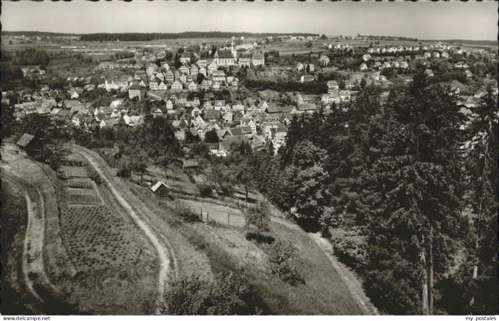 41208407 Altensteig Schwarzwald Gesamtansicht Altensteig - Altensteig