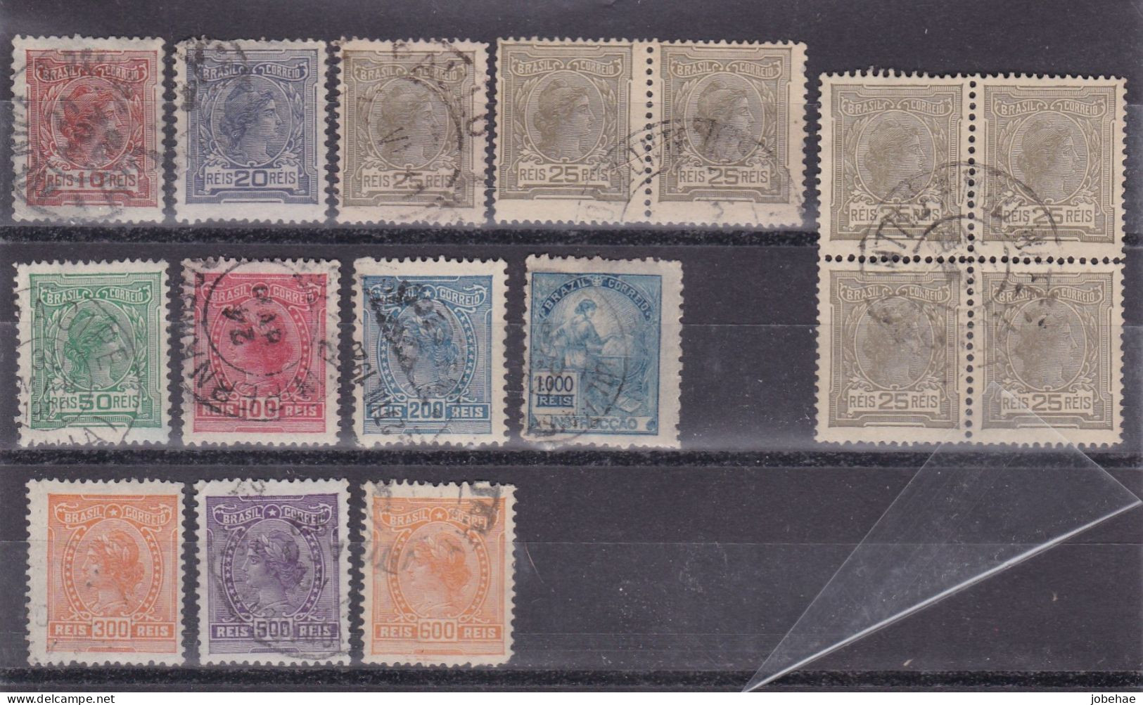 Brazil YT° 152-162 - Used Stamps