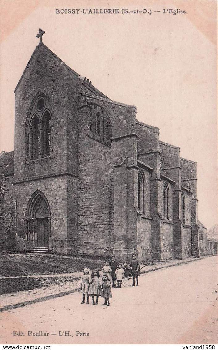 BOISSY L'AILLERIE-l'église - Boissy-l'Aillerie