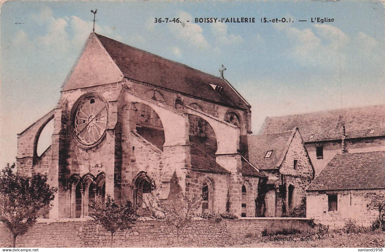 BOISSY L'AILLERIE-l'église - Boissy-l'Aillerie