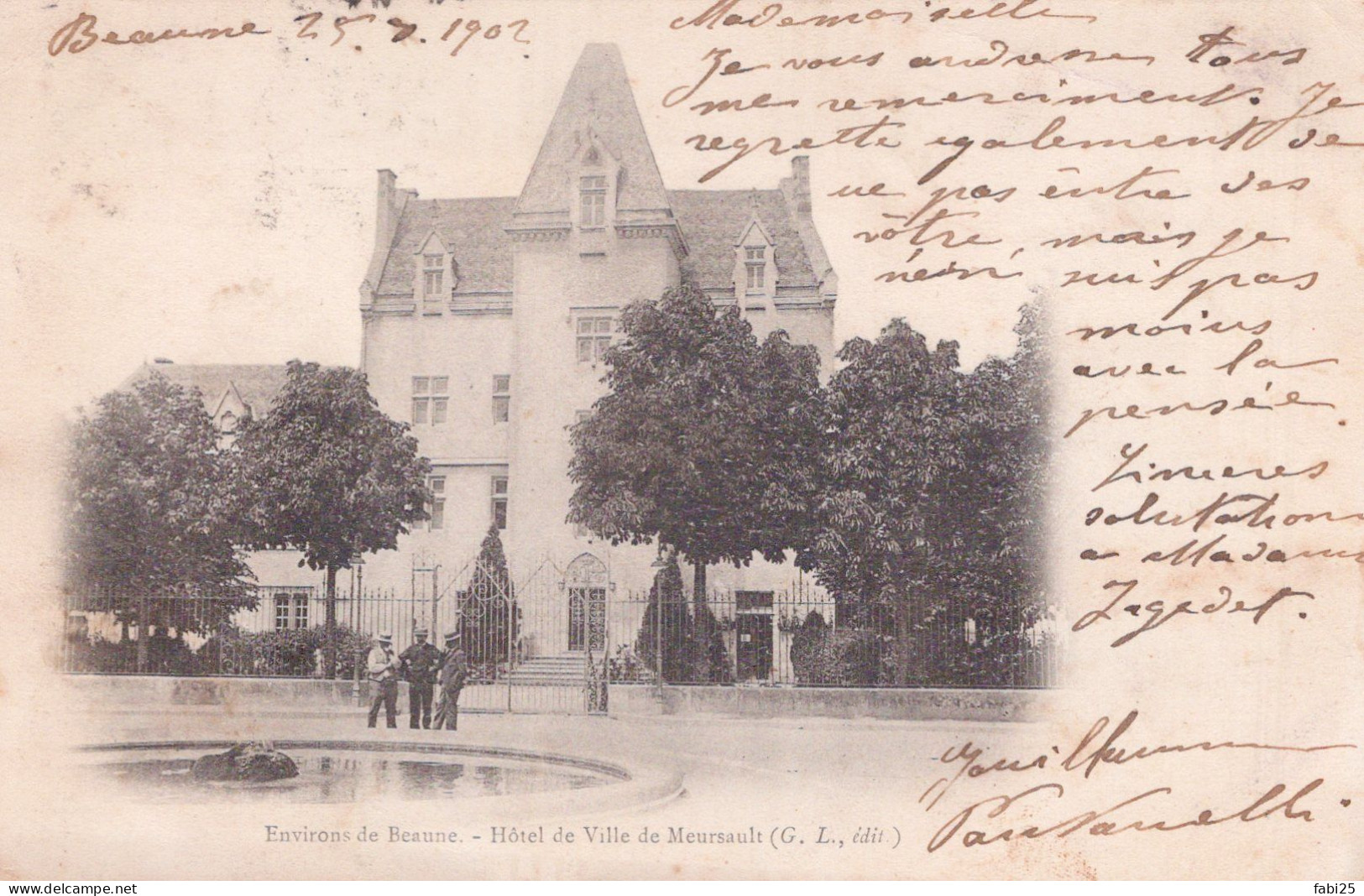 ENVIRONS DE BEAUNE HOTEL DE VILLE DE MEURSAULT - Meursault