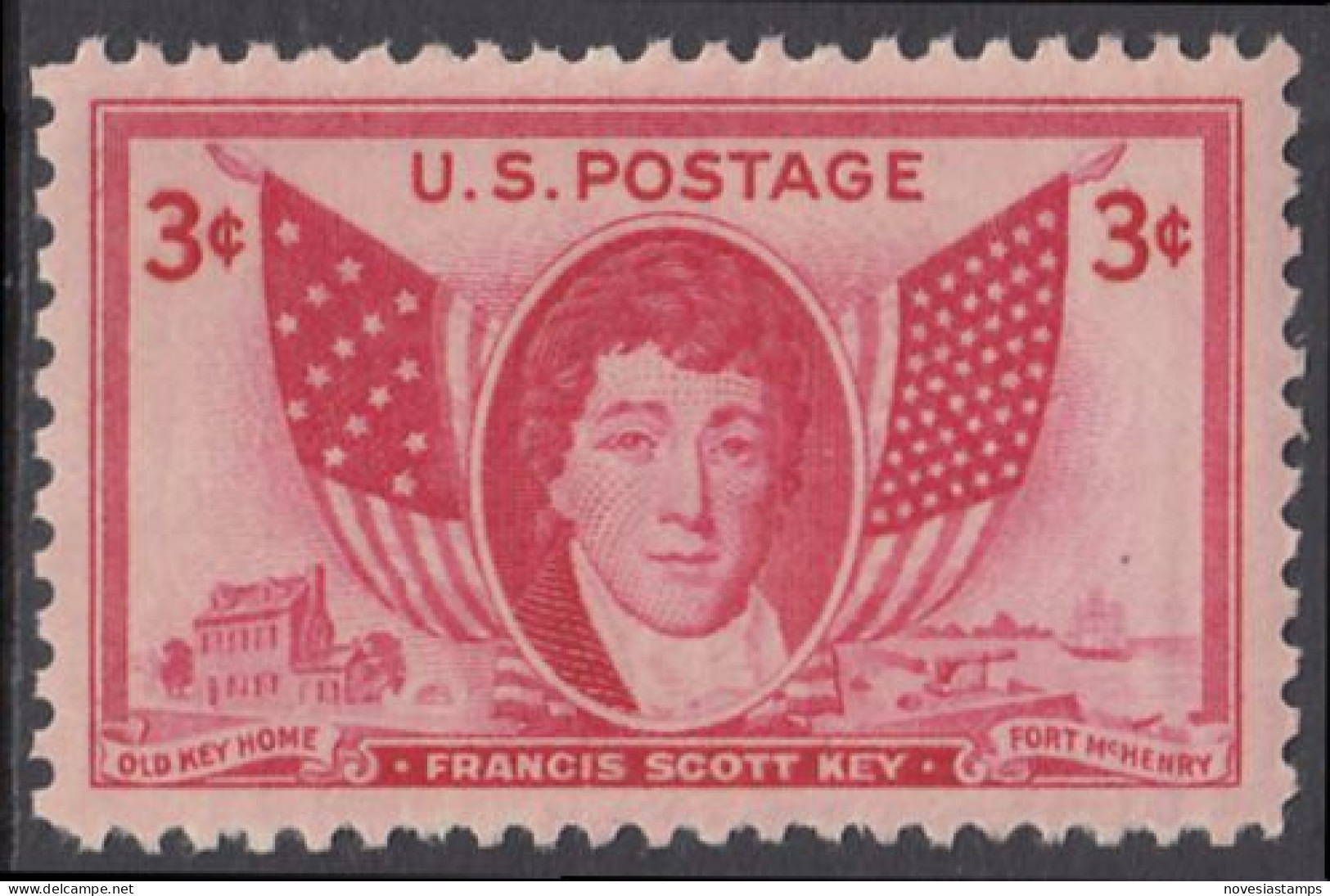 !a! USA Sc# 0962 MNH SINGLE (a2) - Francis Scott Key - Nuevos