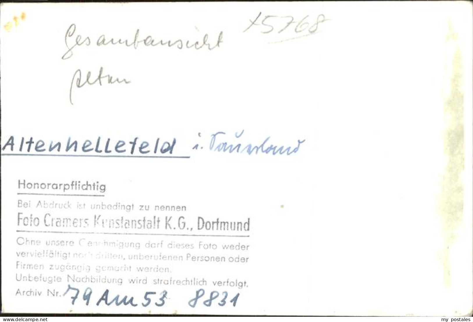 41203884 Altenhellefeld Totalansicht Altenhellefeld - Sundern