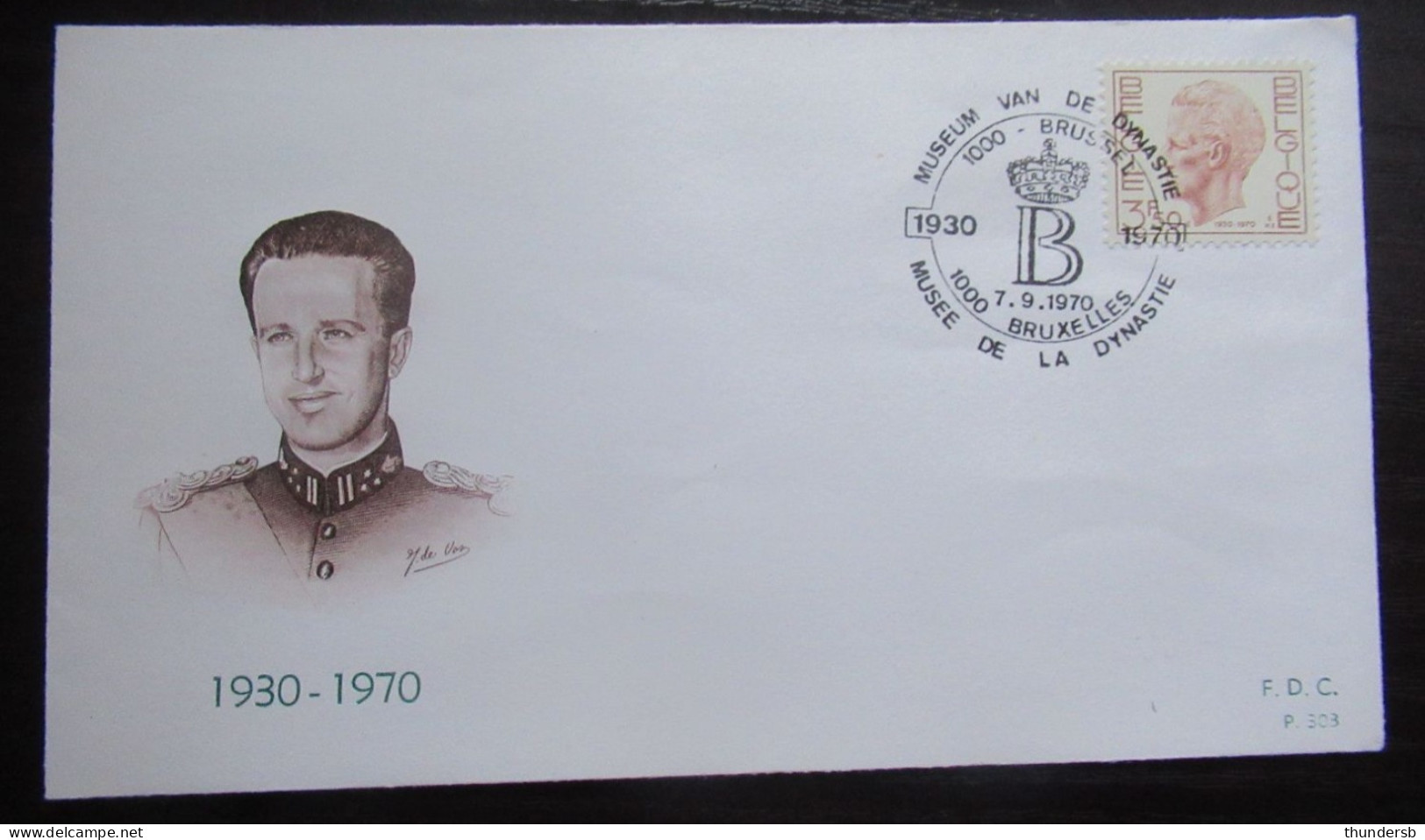 FDC 1543 'Koning Boudewijn I' - 1961-1970