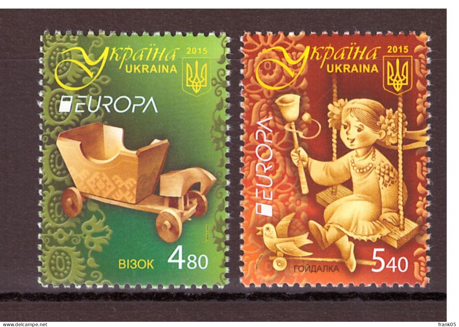 Ukraine 2015 EUROPA Satz / Set ** - 2015