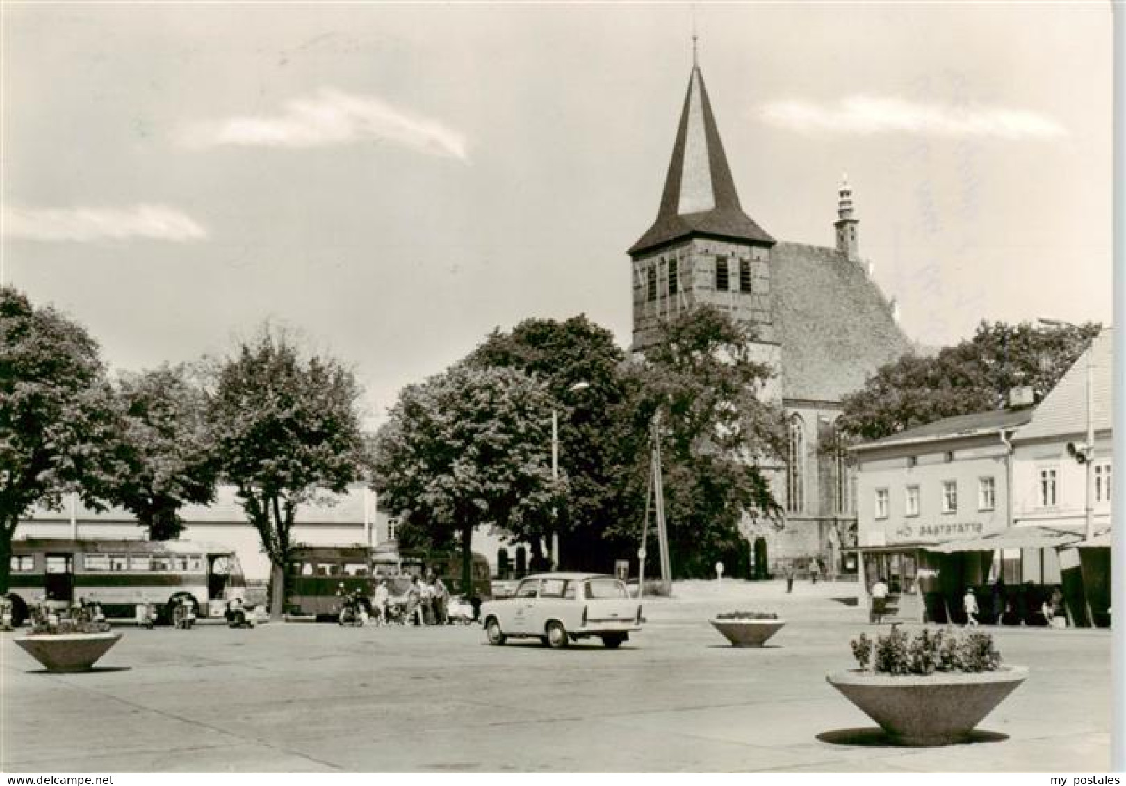 73916315 Strasburg  Uckermark Marktplatz - Strasburg