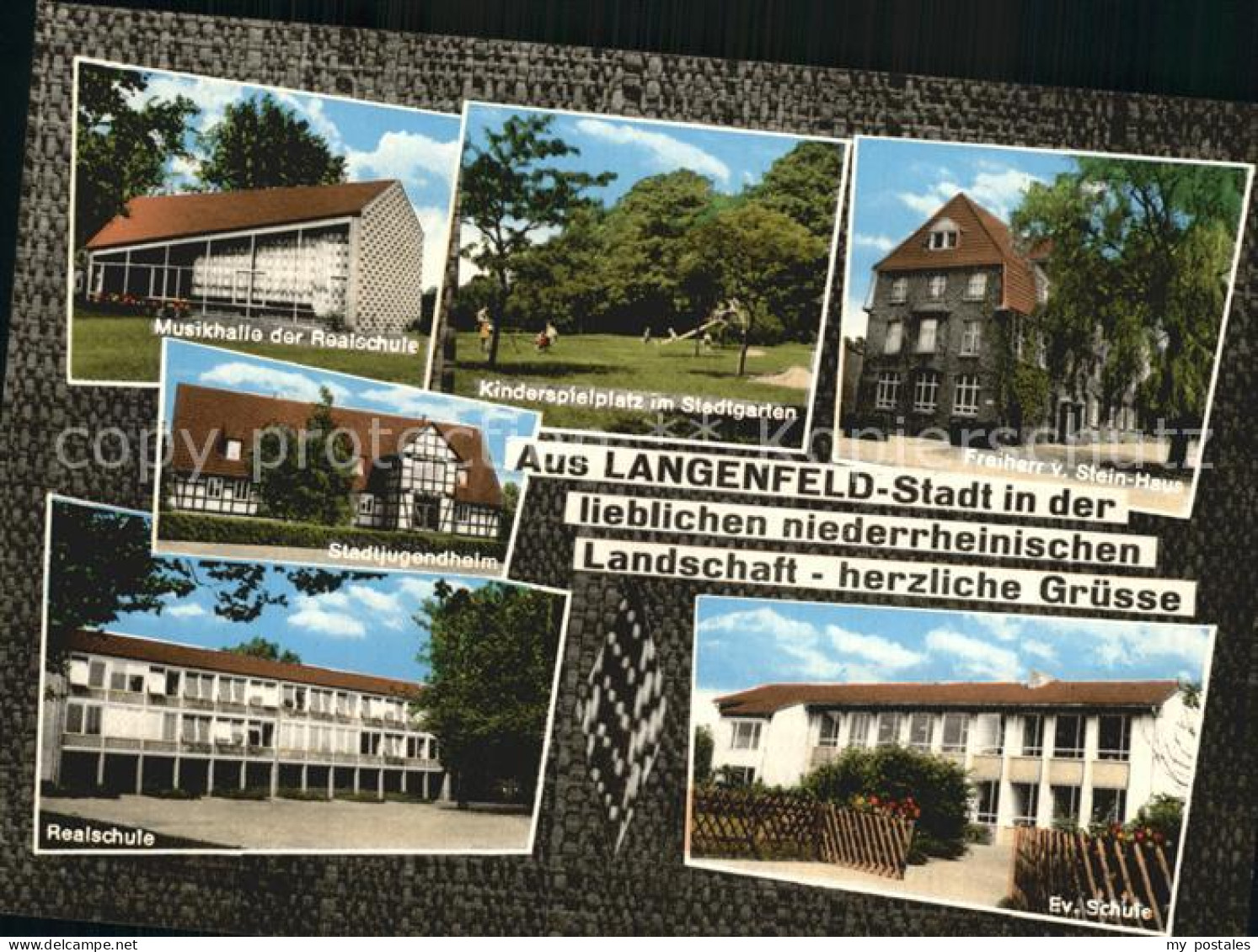 72506719 Langenfeld Rheinland Musikhalle Der Realschule Kinderspielplatz Stadtga - Langenfeld