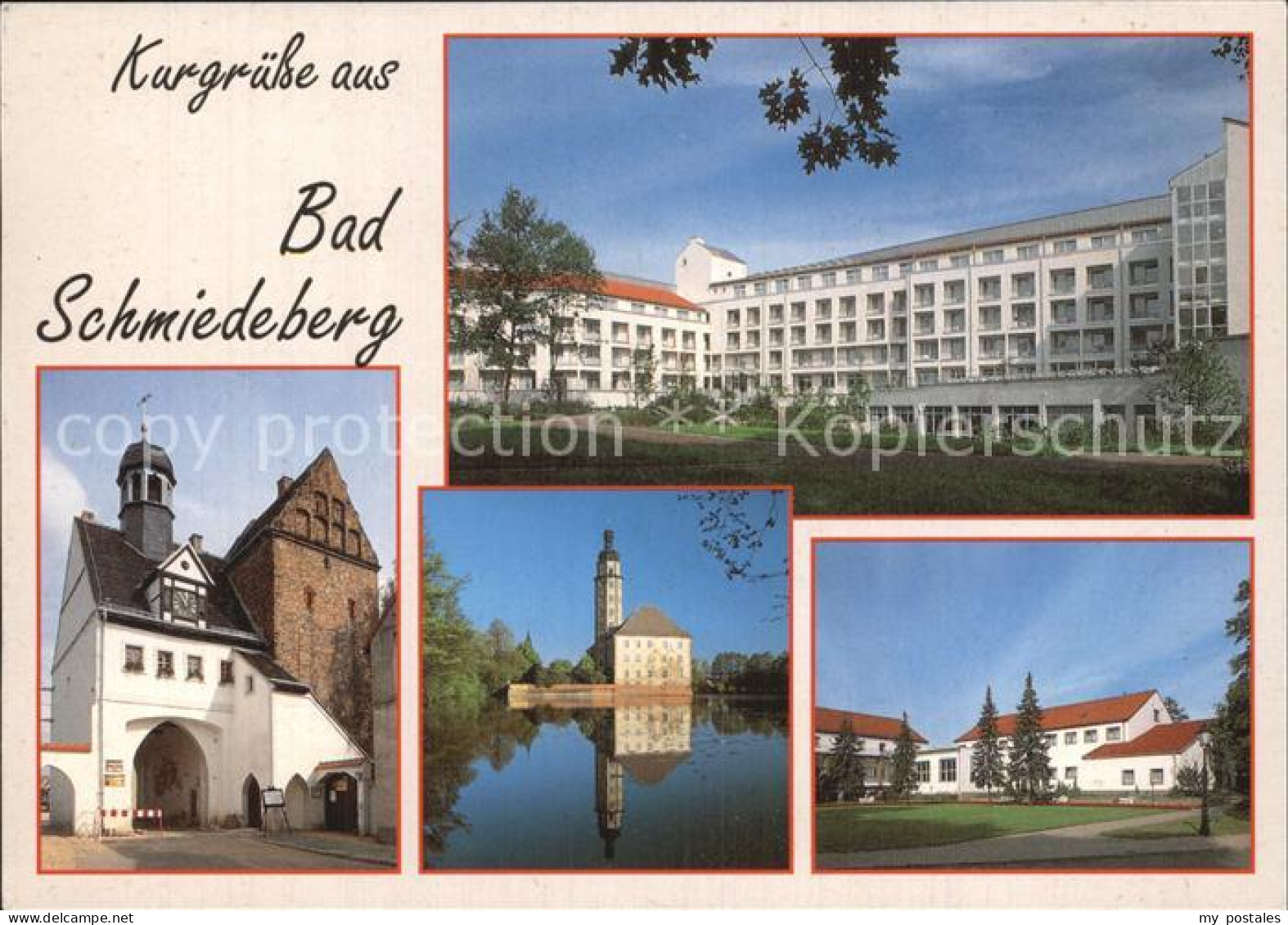 72516681 Bad Schmiedeberg Reha-Klinik Wasserschloss Kurmittelhaus Bad Schmiedebe - Bad Schmiedeberg