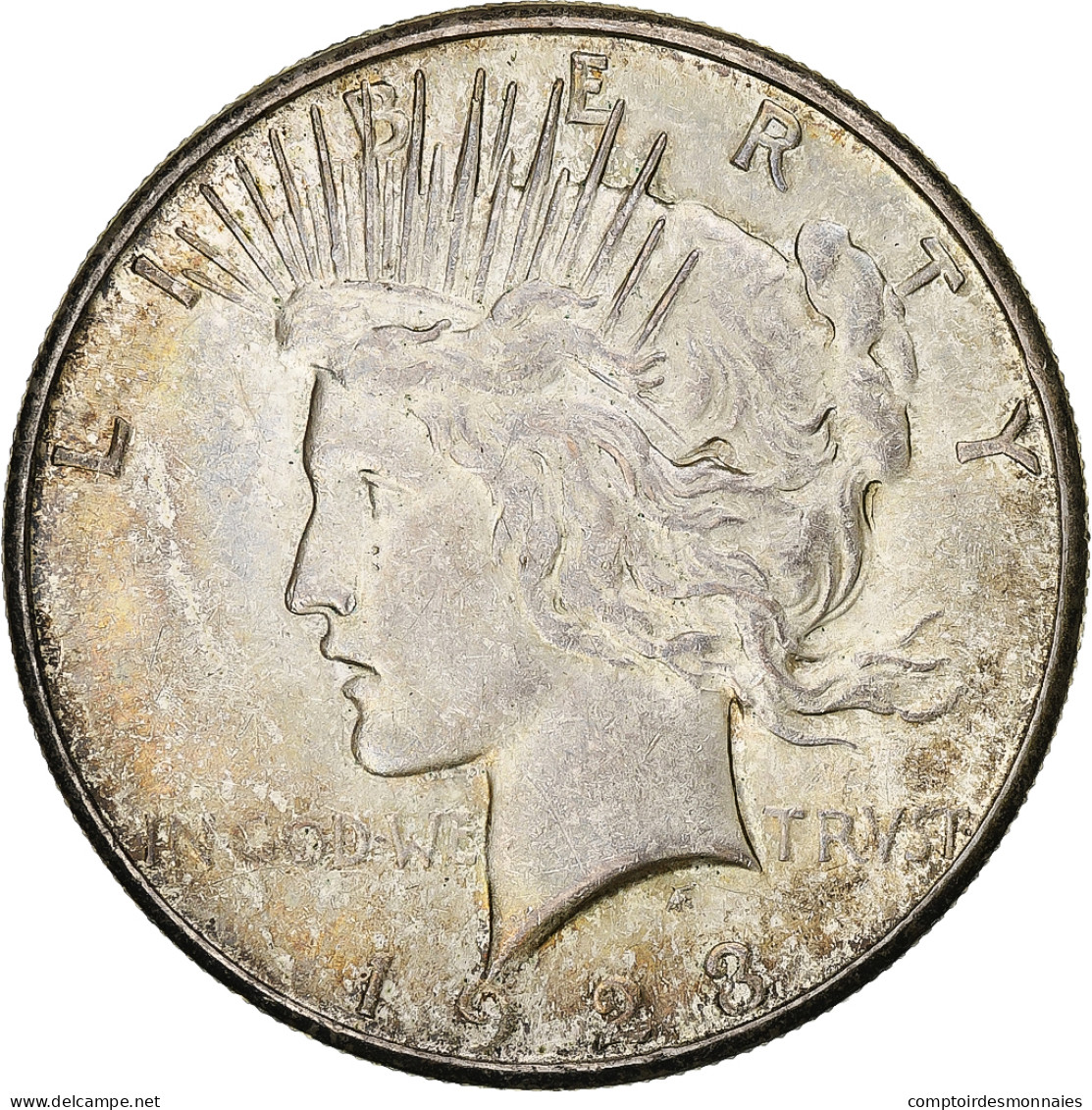 États-Unis, Dollar, Peace Dollar, 1923, Philadelphie, Argent, SUP, KM:150 - 1921-1935: Peace