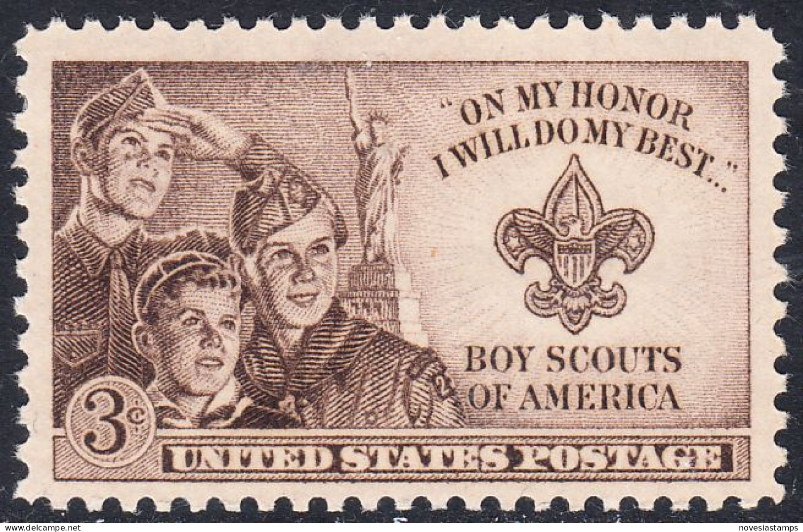 !a! USA Sc# 0995 MNH SINGLE (a3) - Boy Scouts - Ungebraucht