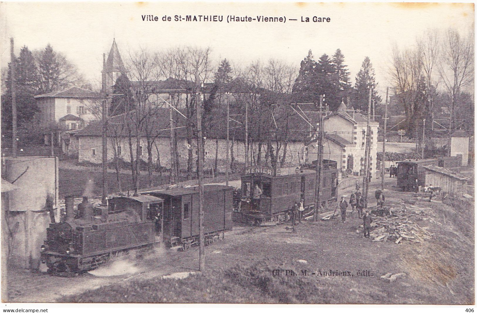 Ville De St-Mathieu - La Gare - Saint Mathieu