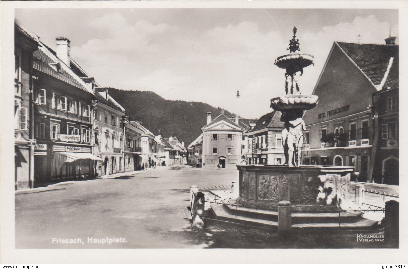 E4345) FRIESACH I. Kärnten - HAUPTPLATZ Mit Eisenhandlung U. Friesacherhof ALT! - Friesach