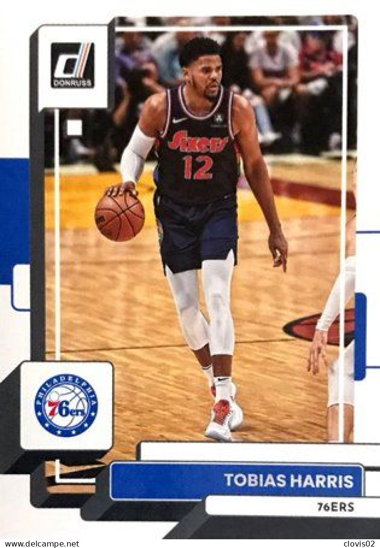 20 Tobias Harris - Philadelphia 76ers - Panini NBA Donruss Carte Basketball 2022-2023 - Sonstige & Ohne Zuordnung