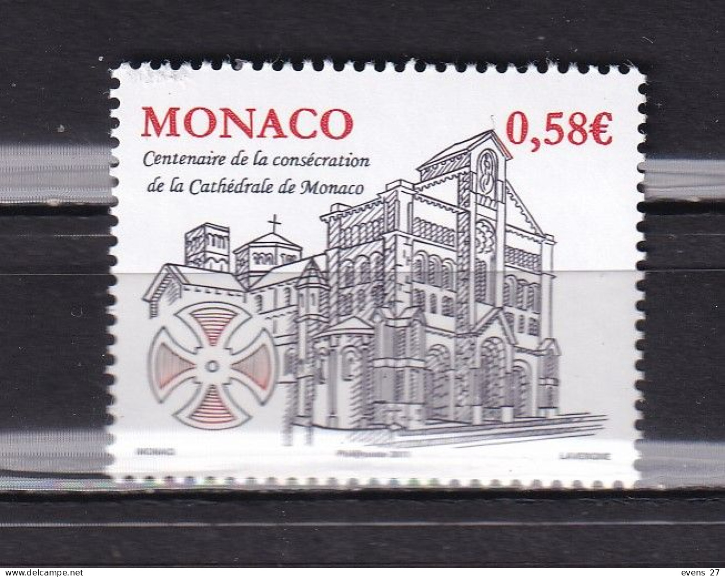 MONACO-2011- CATHEDRIAL-MNH - Neufs