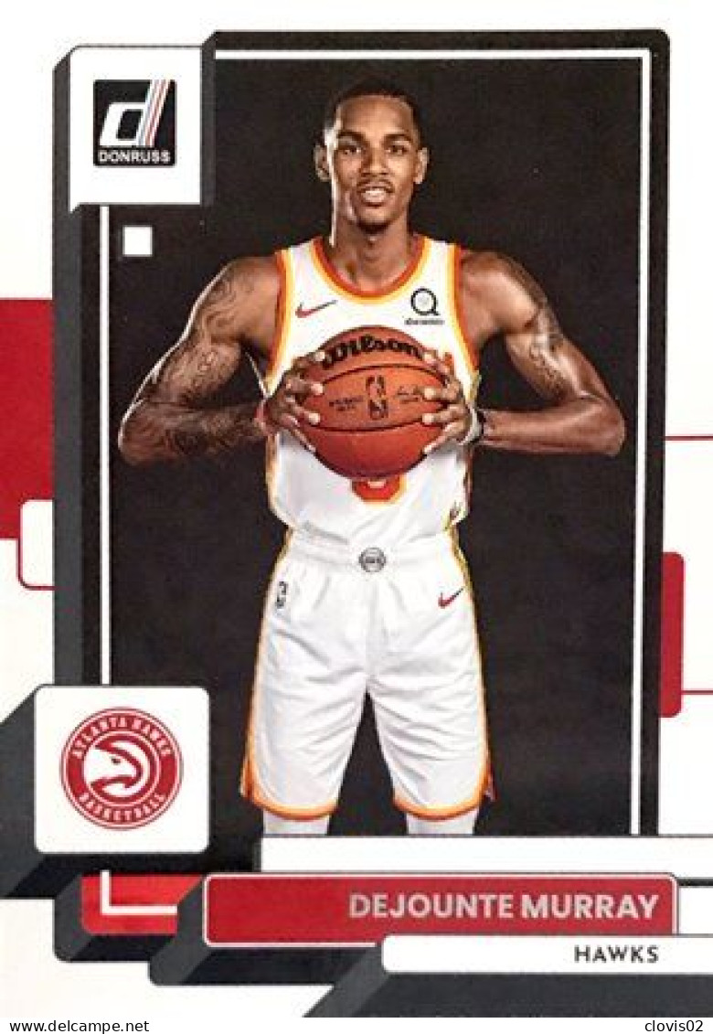 61 Dejounte Murray - Atlanta Hawks - Panini NBA Donruss Carte Basketball 2022-2023 - Sonstige & Ohne Zuordnung