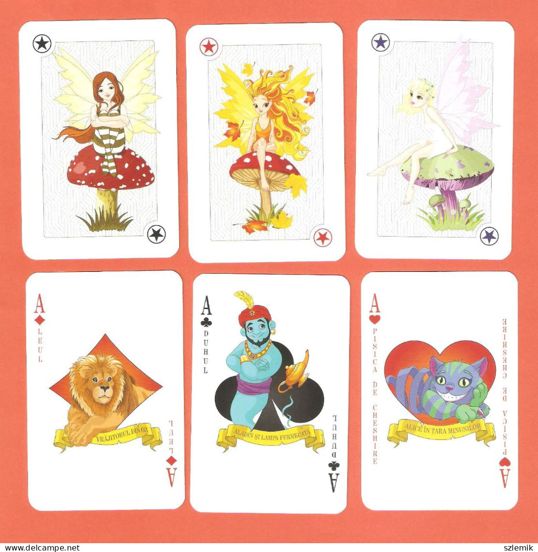 Playing Cards 52 + 3 Jokers. Fairytales For Children.  NORIEL  ROMANIA – 2019. - 54 Cards