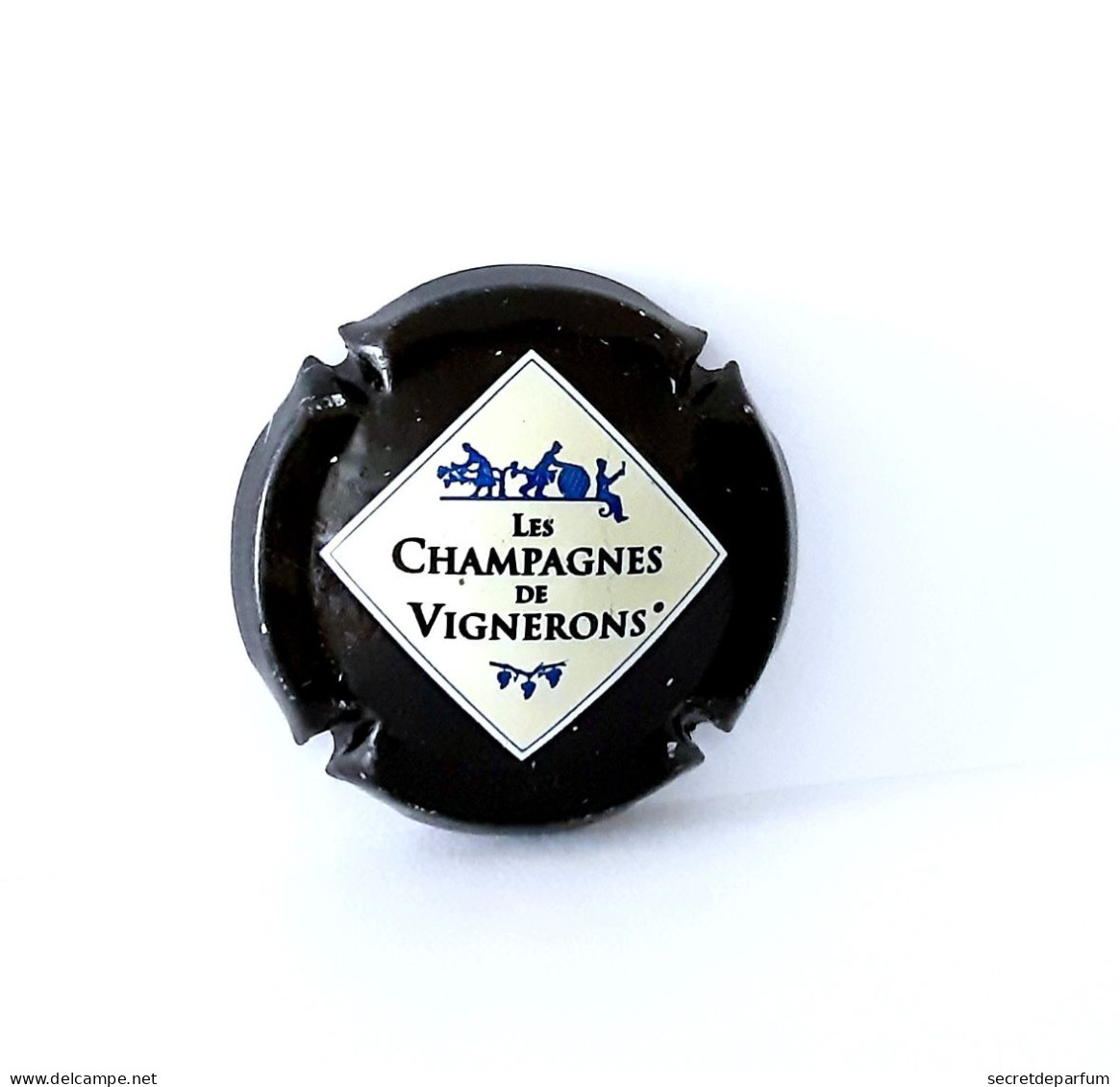 Capsules Ou Plaques De Muselet CHAMPAGNE  Les CHAMPAGNES De VIGNERONS - Collections