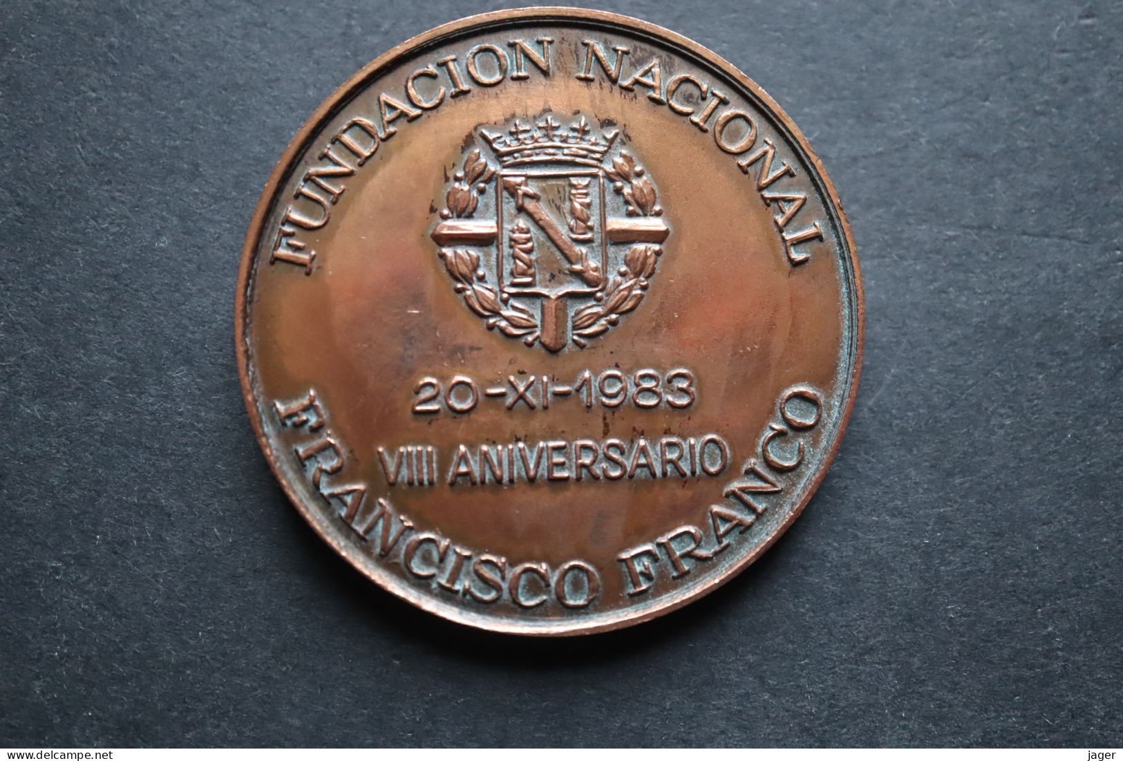 Franco  GENERALISMO FUNDACION NACIONAL  8 Aniversario   ESPAGNE ESPANA - Other & Unclassified