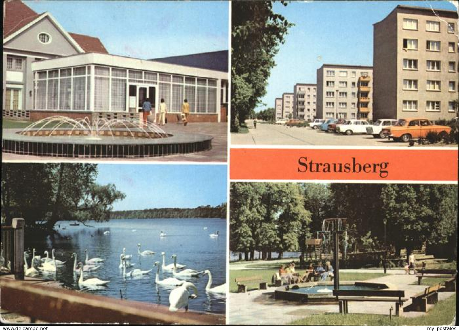 41194971 Strausberg Brandenburg Klub Am See, Fichteplatz Strausberg - Strausberg