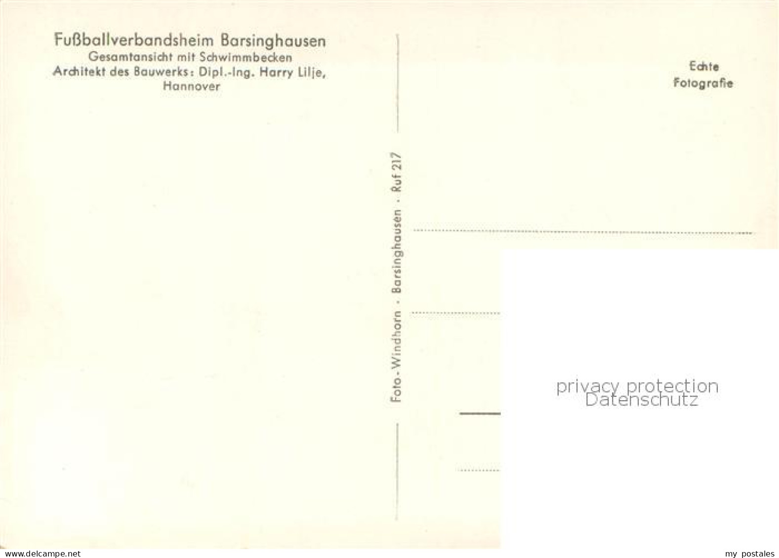 73769555 Barsinghausen Fussball Verbandsheim Barsinghausen Schwimmbecken Barsing - Barsinghausen
