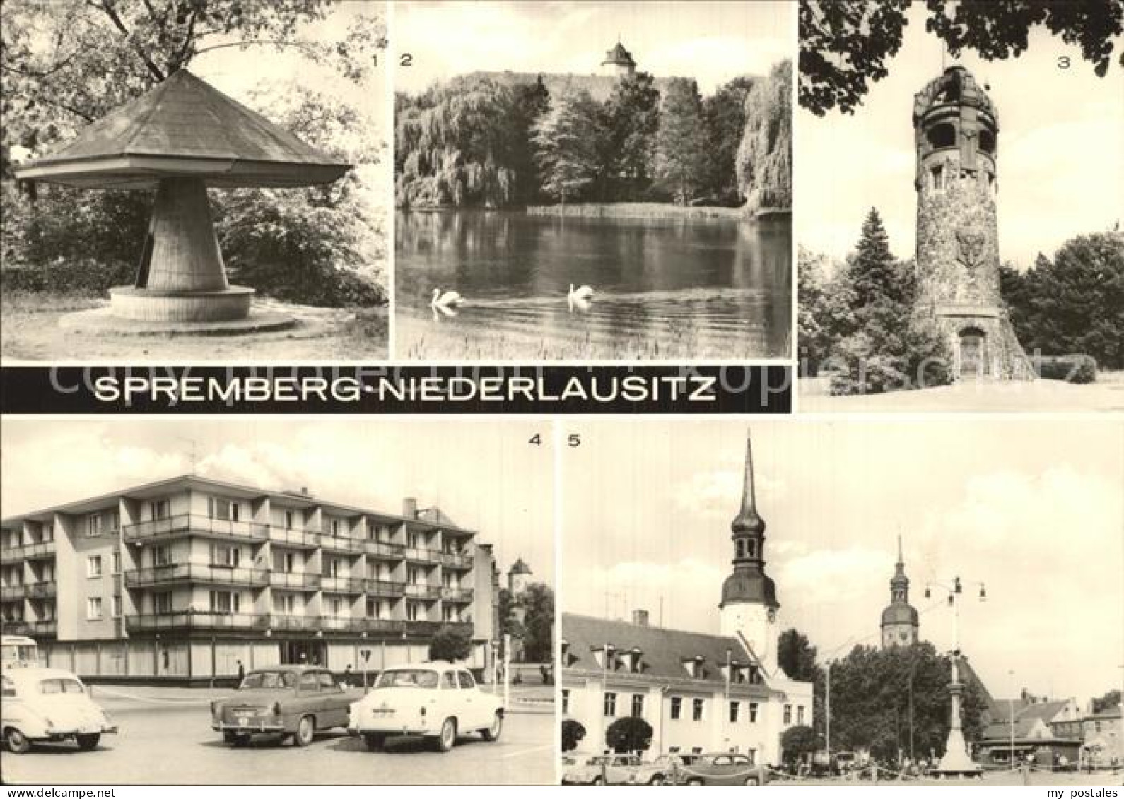 72472909 Spremberg Niederlausitz Pilz Georgenberg Schwanenteich Schloss Georgenb - Spremberg