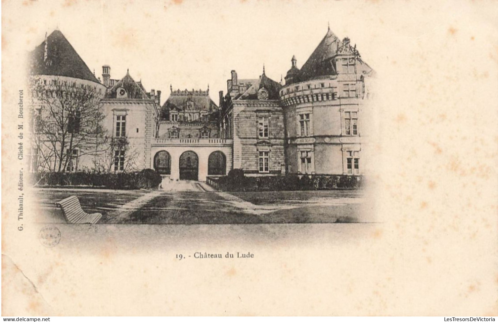 FRANCE - Vue Générale Du Château Du Lude - Carte Postale Ancienne - Autres & Non Classés