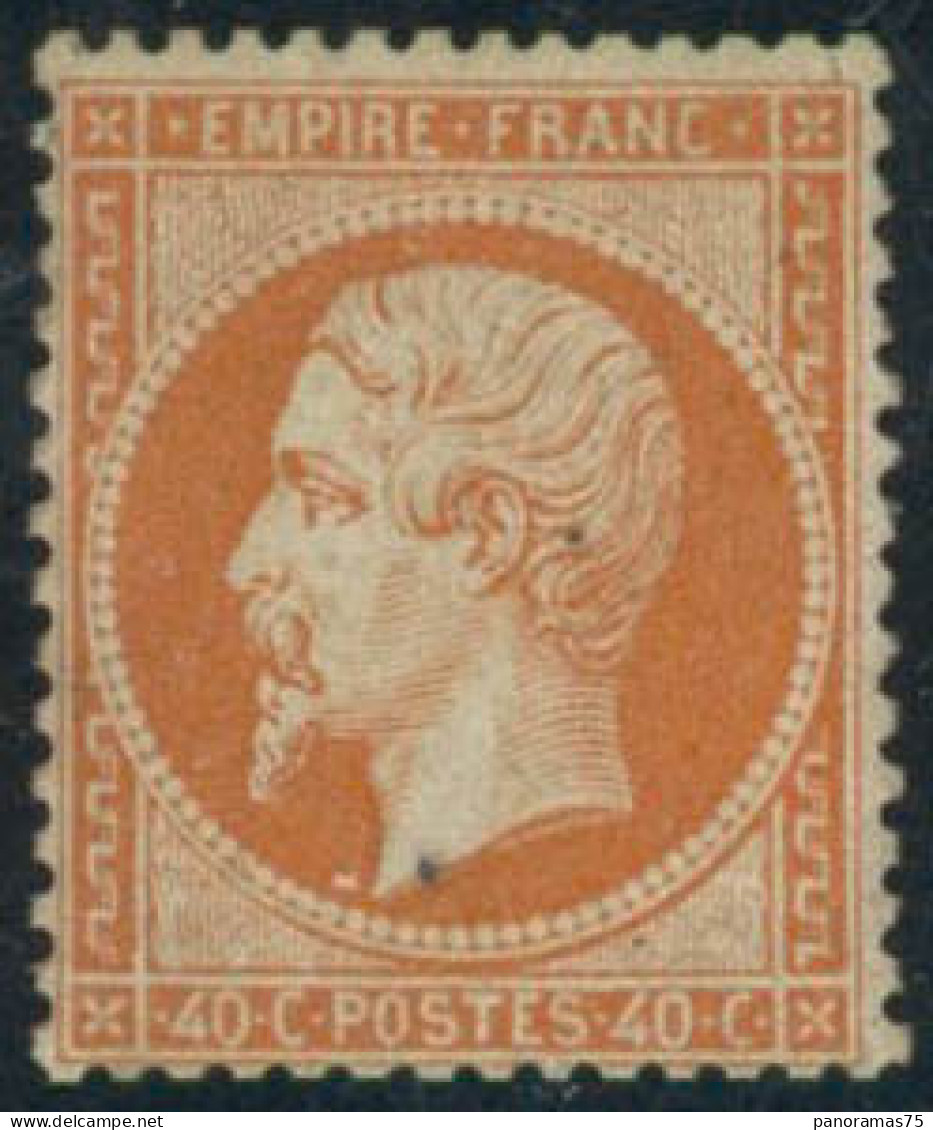 ** N°23 40c Orange - TB - 1862 Napoléon III