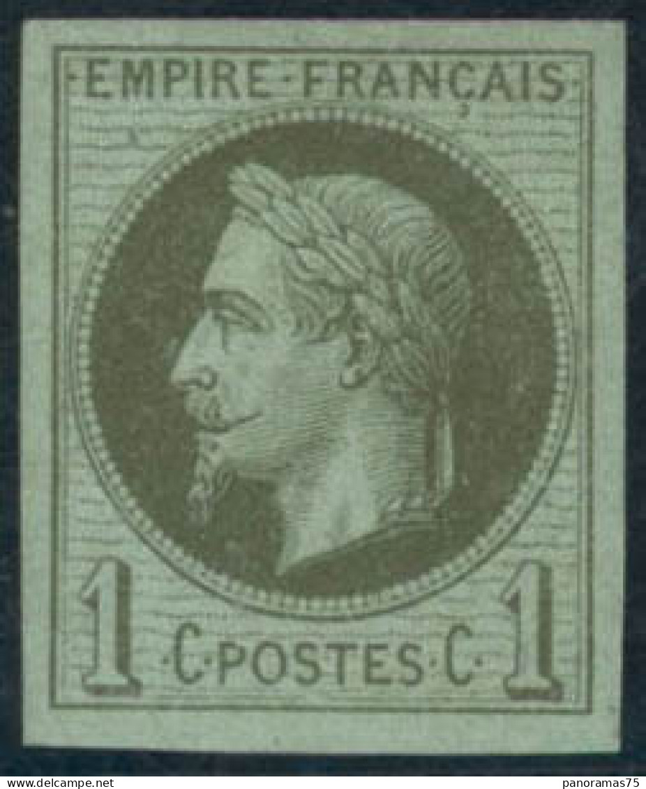 ** N°25c 1c Rothchild, Certif Cérès, RARE - TB - 1863-1870 Napoleon III With Laurels