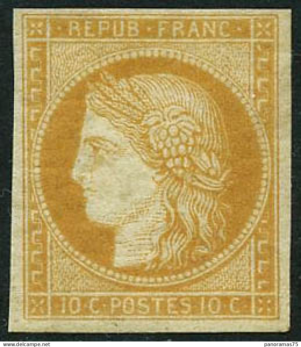 ** N°36c 10c Bistre (Granet) - TB - 1870 Belagerung Von Paris