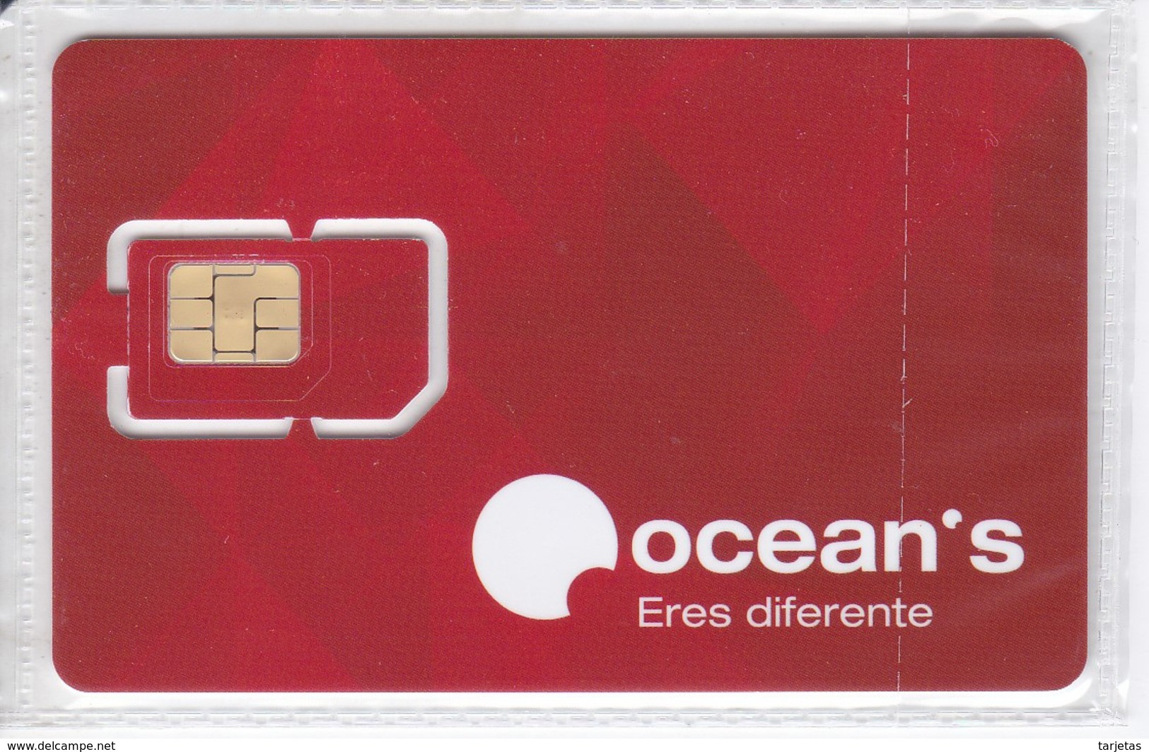 TARJETA DE ESPAÑA DE GSM-MINT  DE OCEAN'S  (NUEVA-MINT EN BLISTER) - Sonstige & Ohne Zuordnung