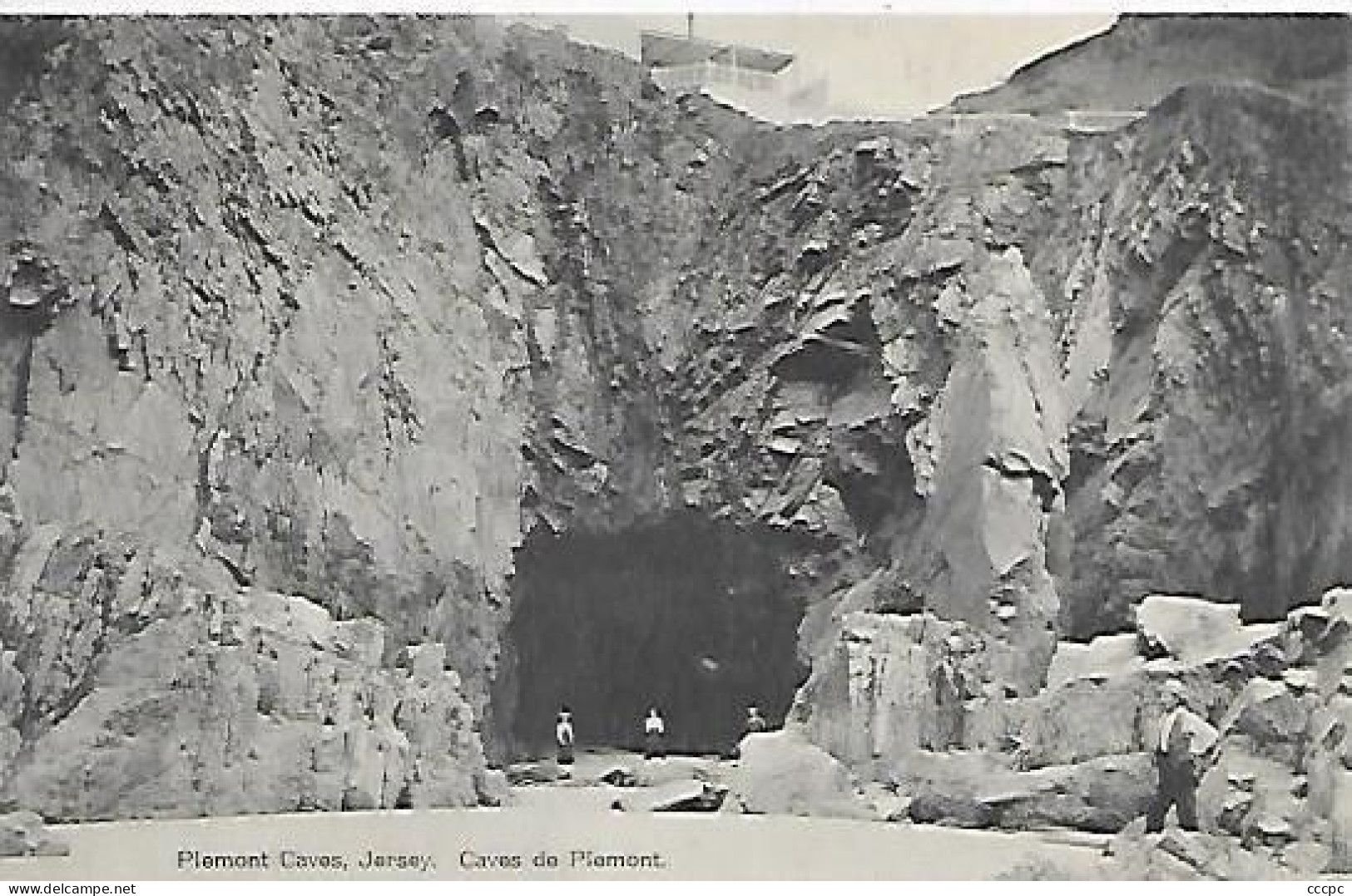 CPA Jersey Plemont Caves - Plemont
