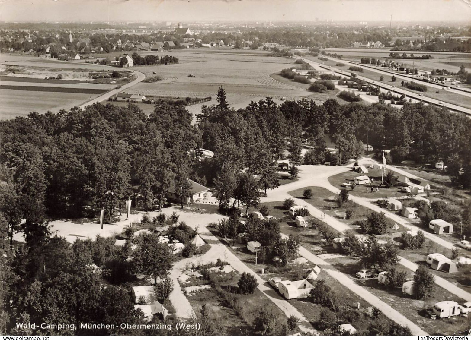 ALLEMAGNE - Wald Camping - München - Obermenzing - Carte Postale - München