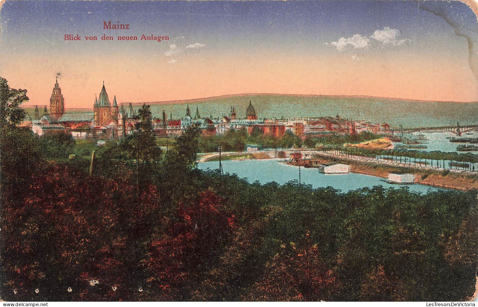 ALLEMAGNE - Mainz - Blick Von Den Neuen Angalen - Carte Postale Ancienne - Mainz