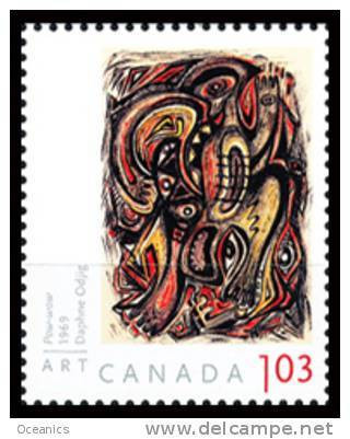 Canada (Scott No.2438 - Art / Daphne Odjig - $1,03) [**] De Carnet / From BK - Neufs