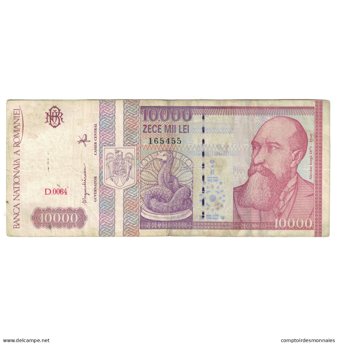 Billet, Roumanie, 10,000 Lei, 1994, 1994-02, KM:105a, TB+ - Romania