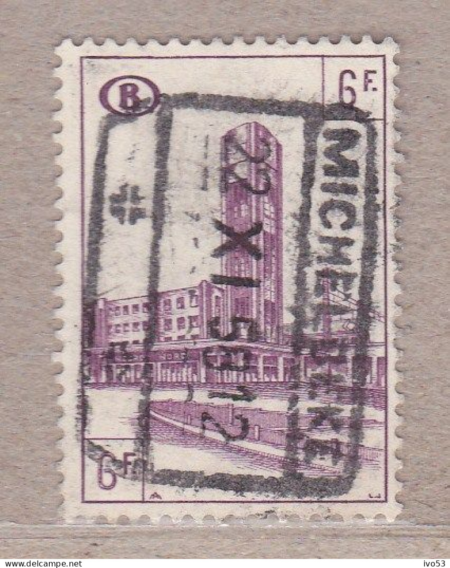 1953 TR342 Gestempeld.Noord-zuidverbinding Te Brussel. - Used