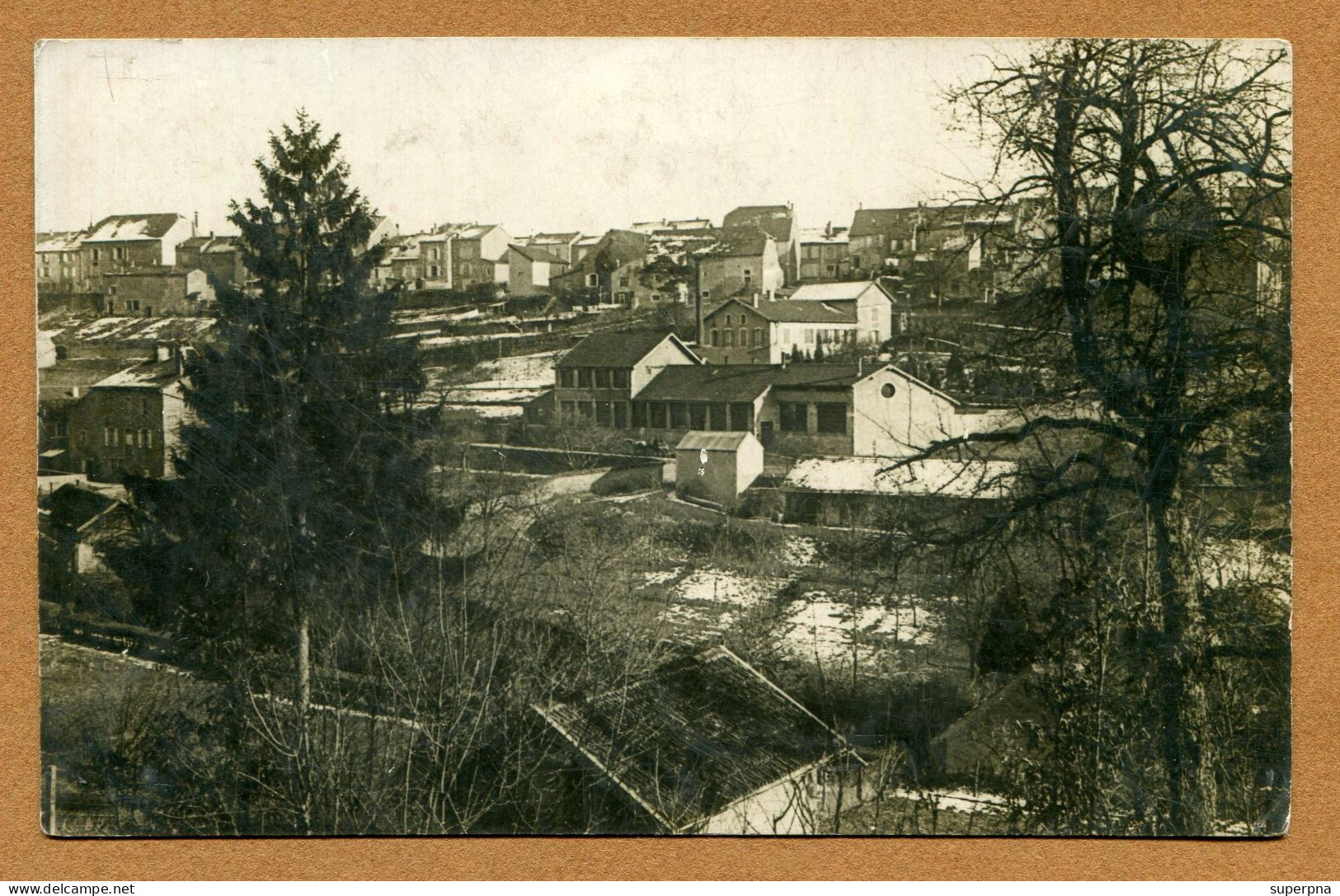 NOGENT-EN-BASSIGNY (52) : " VUE GENERALE "  Carte Photo 1910 - Nogent-en-Bassigny