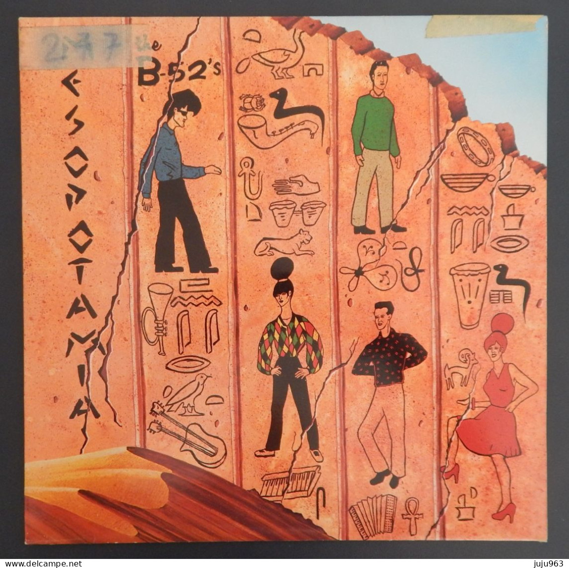 VINYL LP 33 TOURS B-52'S "MESOPOTAMIA" ANNEE 1981 POCHETTE ASSEZ BON ETAT - TRES BON ETAT D ECOUTE VOIR 2 SCANS - Instrumental