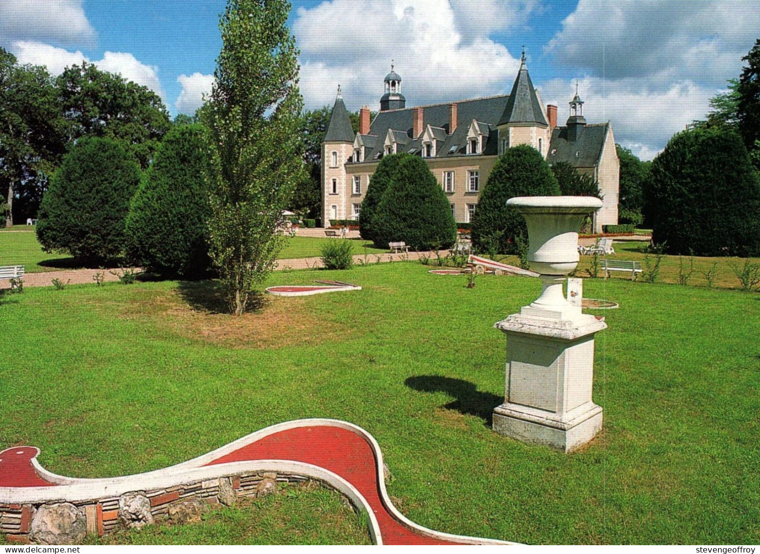 37 Indre Et Loire Ballan Miré EPAF Maison De Repos Chateaude La Carte Joué Les Tours Le Parc - Ballan-Miré