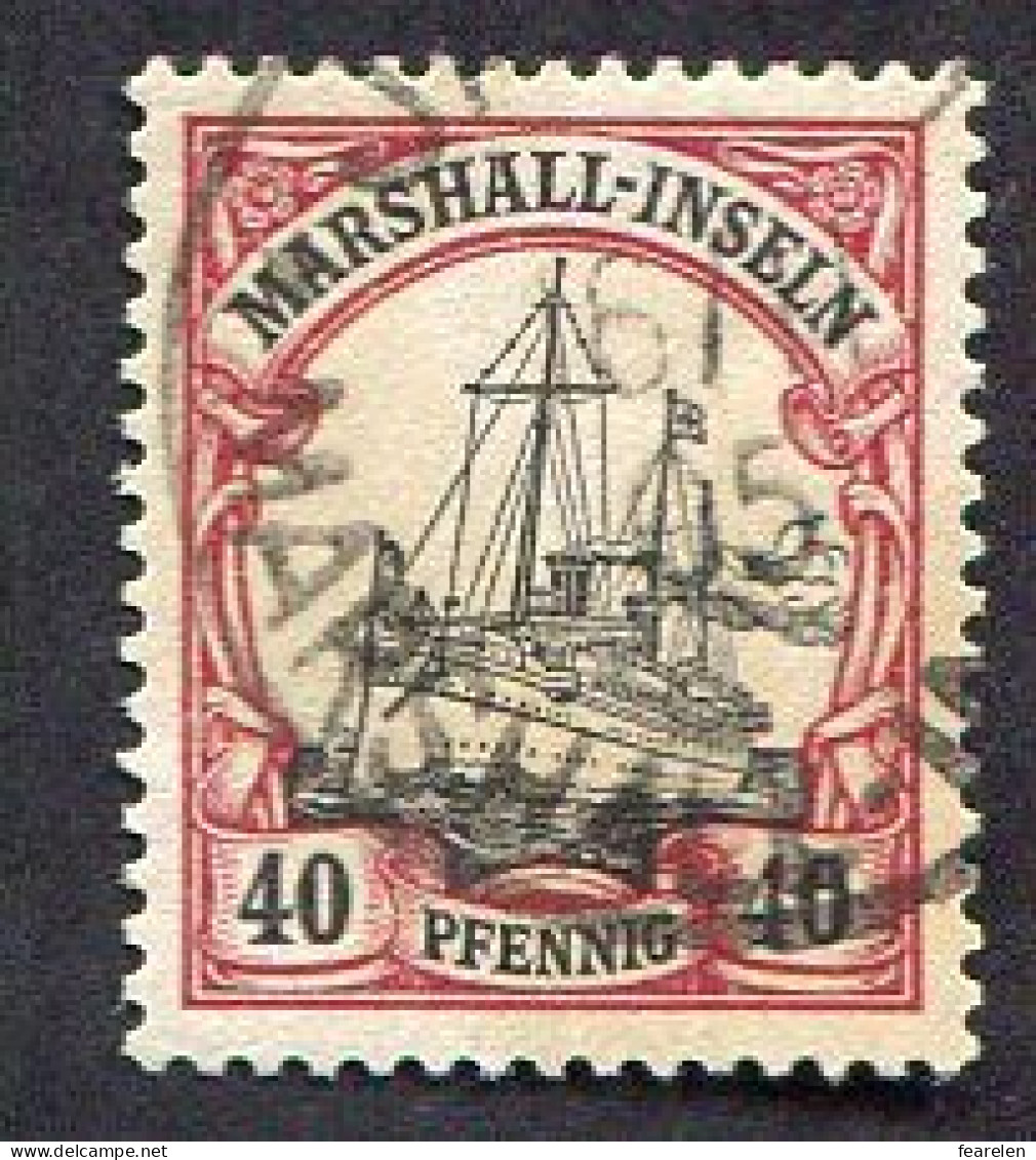 Allemagne, Colonie Allemande, Marshall, Marshall-Inseln, N°19 Oblitéré, Superbe - Marshall-Inseln