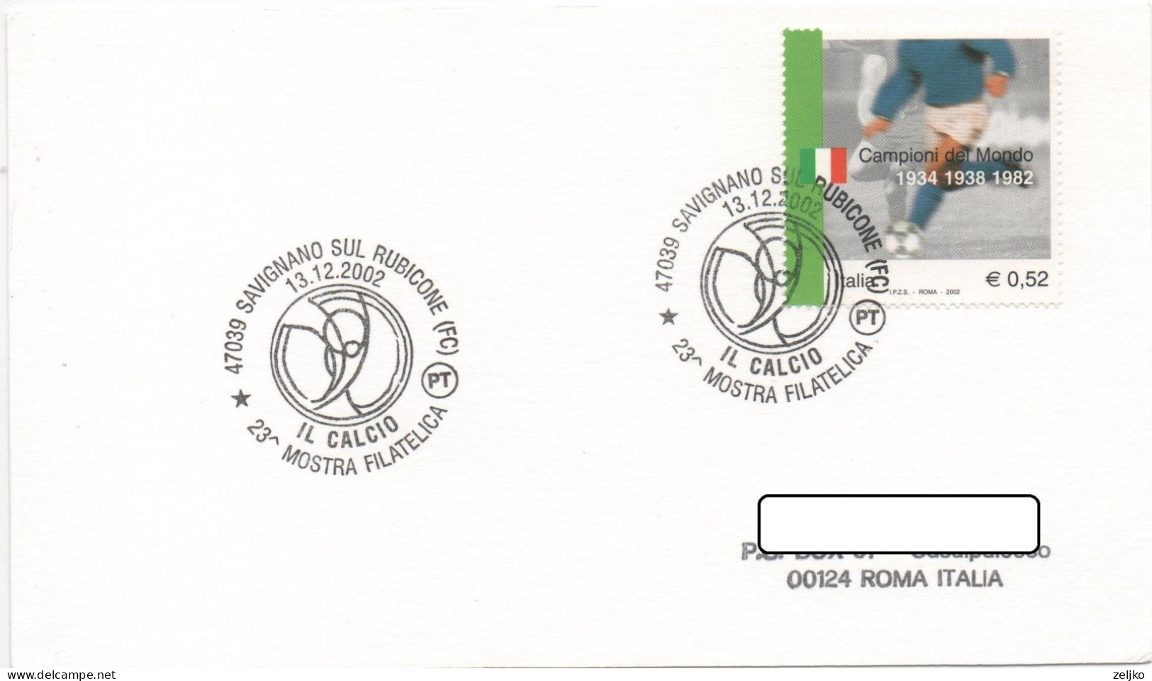 Italy, Football, World Championship 2002, Stamp Exhibition - 2002 – Corea Del Sud / Giappone