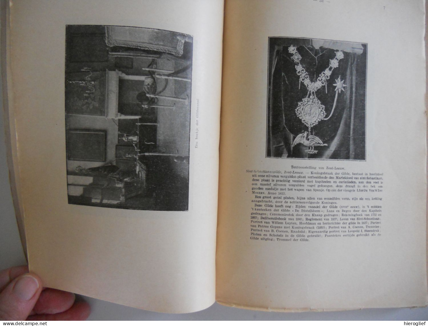 ZOUT-LEEUW Zijne Tentoonstelling V Kunst Oudheidkunde & Folklore 1924 Zoutleeuw Léau Vlaams Brabant Brabantsche Folklore - Geschichte